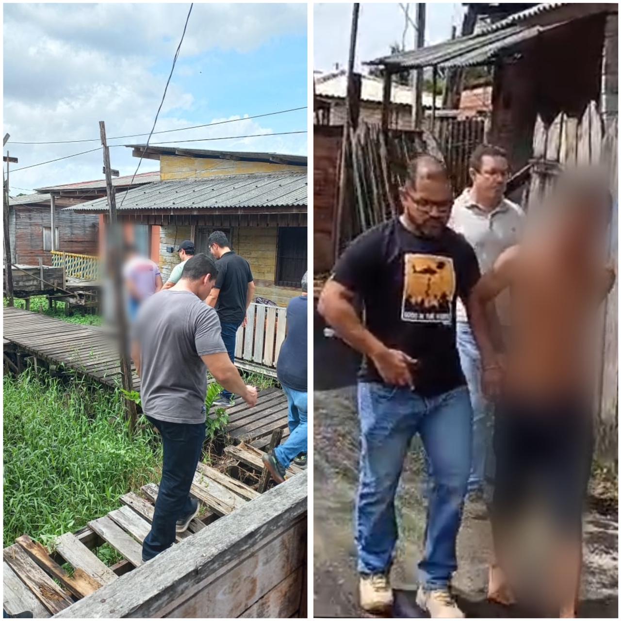 EM MACAPÁ, POLÍCIA CIVIL, COM APOIO DA CIOP/SEJUSP, PRENDE DOIS HOMENS CONDENADOS JUDICIALMENTE POR ESTUPRO DE VULNERÁVEL E TRÁFICO DE DROGAS
